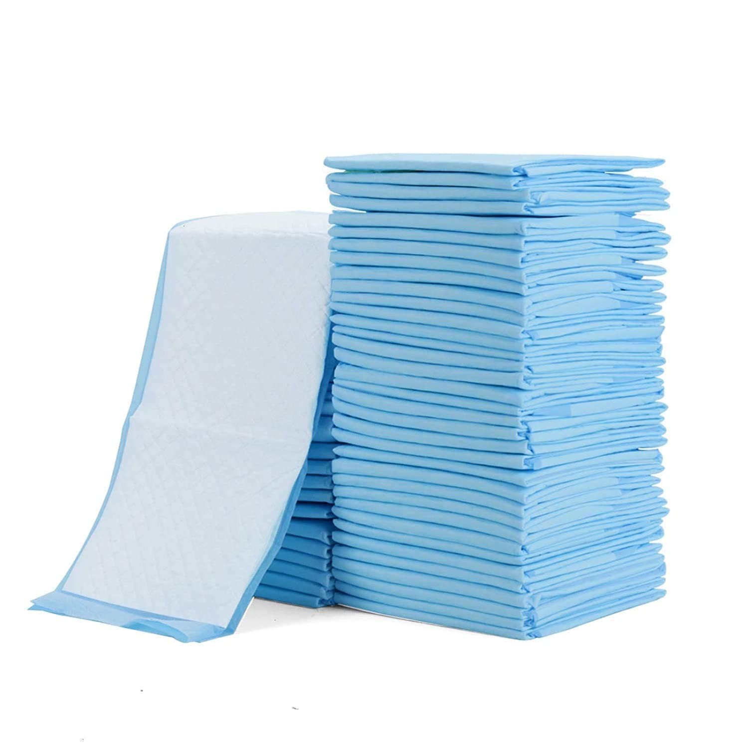 Disposable Changing Pad Leak-Proof Underpad Bed Table Protector Mat, Soft Non-Woven Fabric, Under pad 120*90 cm