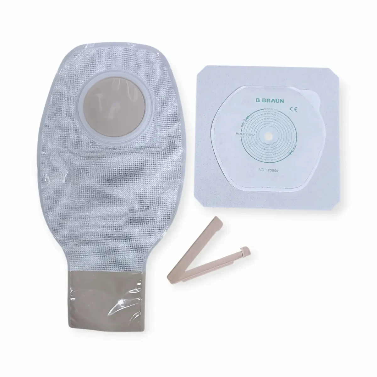 B-Braun Colostomy Set (Bag and Wafer) 60mm