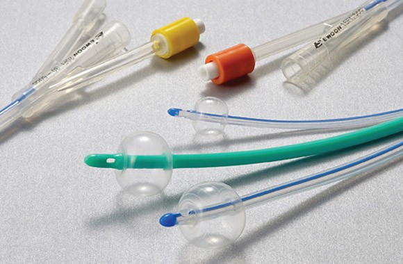 All Silicone 2 way Foley Catheter Unisex (Made In Koria) 6fr, 8fr, 10fr, 12fr, 14fr, 16fr, 18fr, 20fr