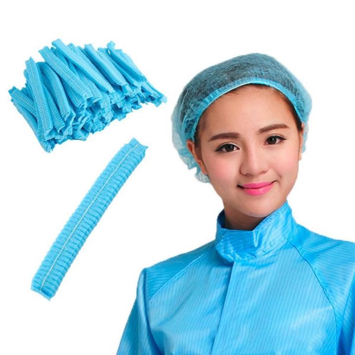 Disposable Nonwoven Hair Cap - 100 Pcs ( Surgical Cap )