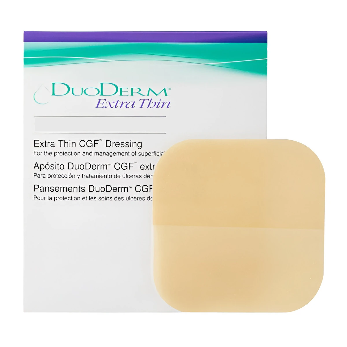 4X4 Duoderm Extra Thin Hydrocolloid Dressing