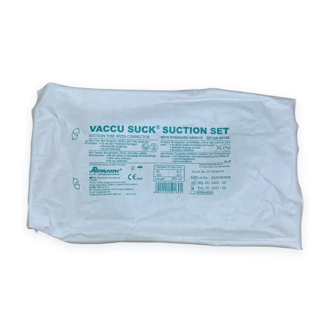 Suction Tube with Connector Set - Vaccu Suck - GS-5016S