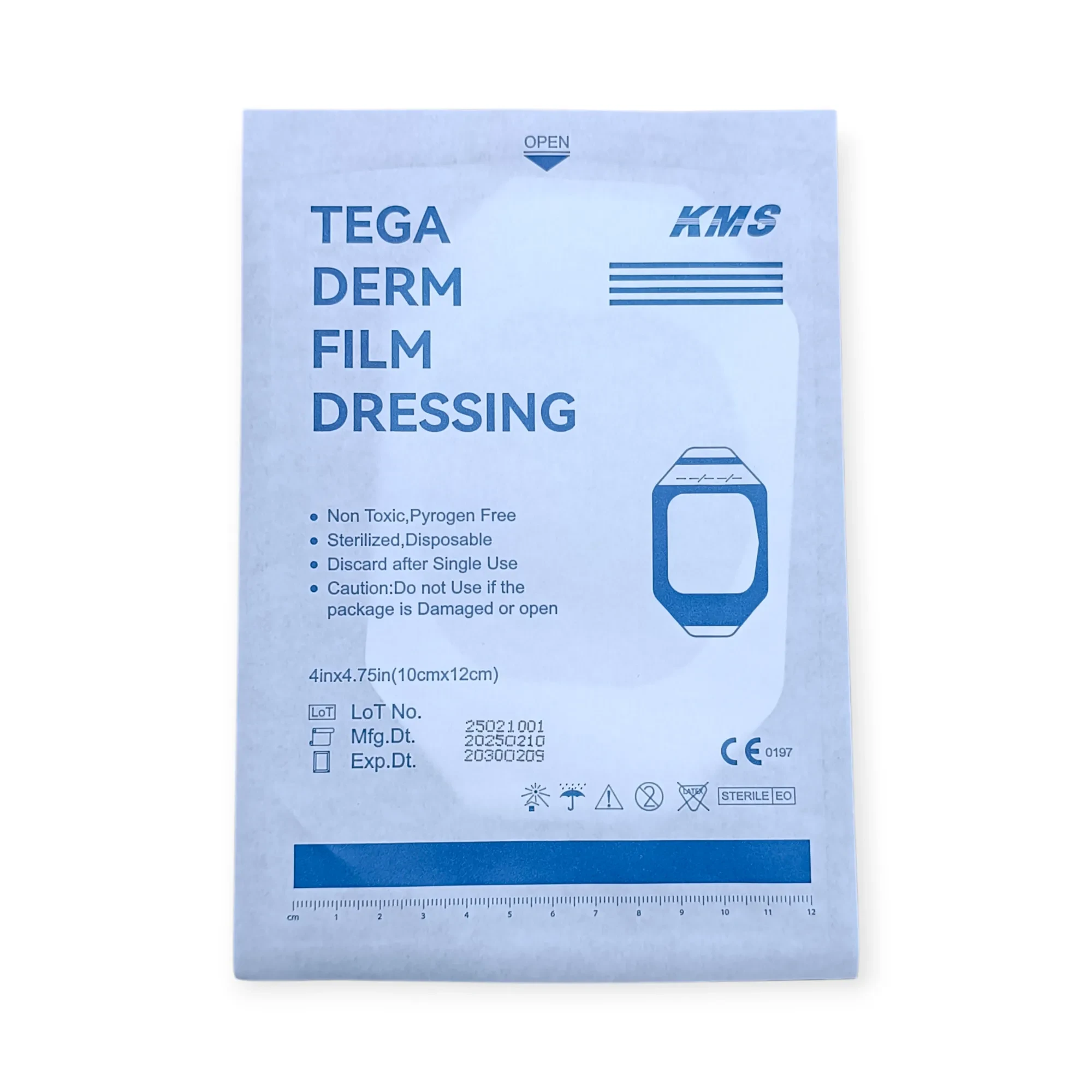 Tega Derm Flim Dressing 10cmX12cm