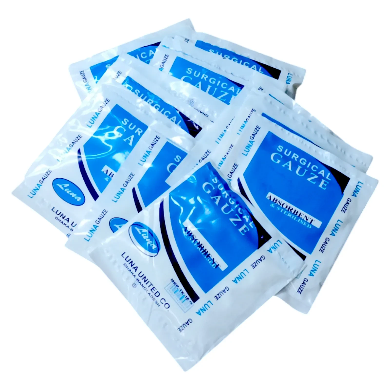 Luna Sterilized Absorbent Surgical Gauze