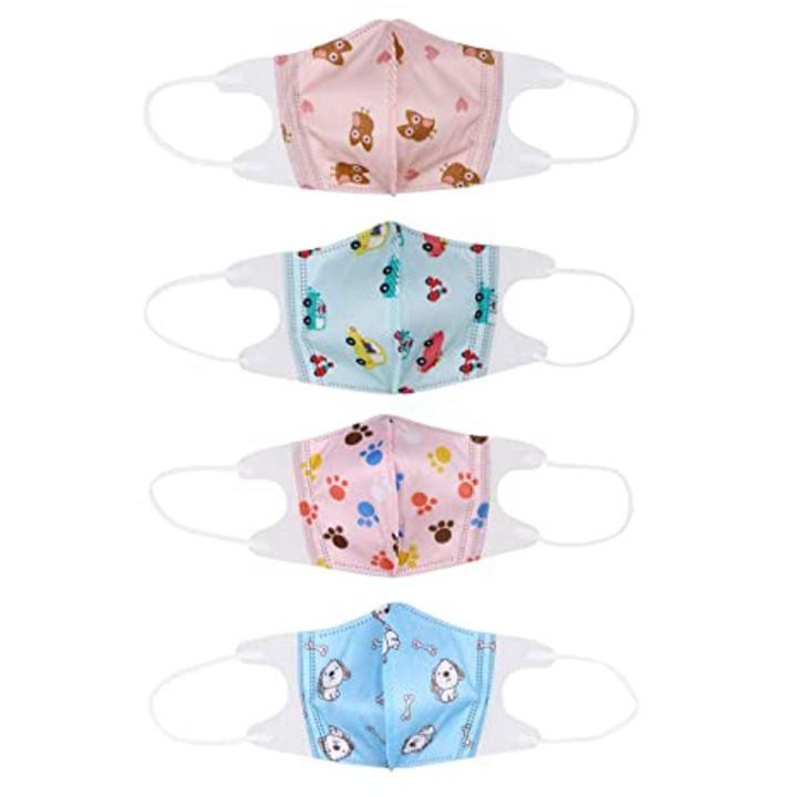Baby protective Face mask for 3-9 years 3D Cartoon printed