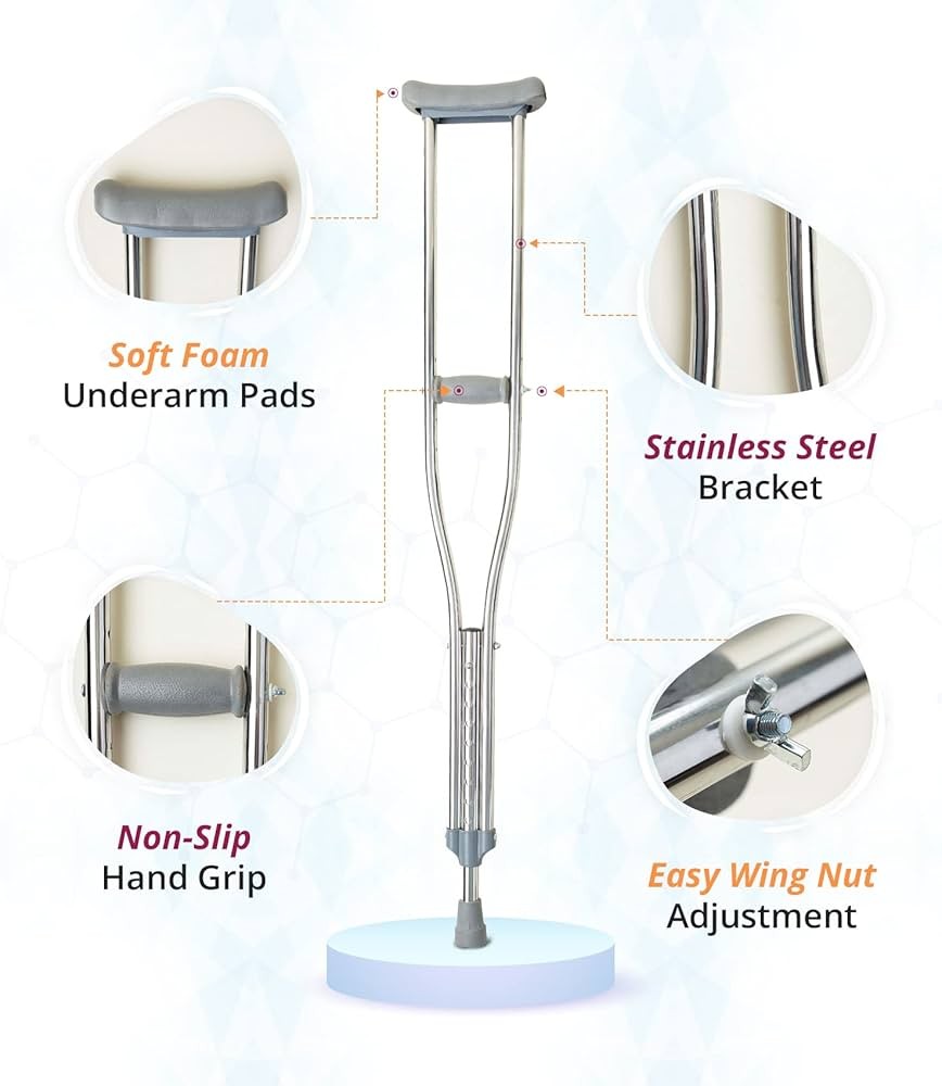 Hand Axillary Crutch (SS)