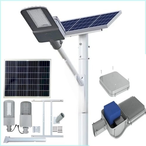 Super Bright Separate Solar Street Light with inbuilt battery