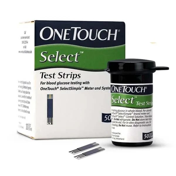 One Touch Select Blood Glucose Strip 25's Pack