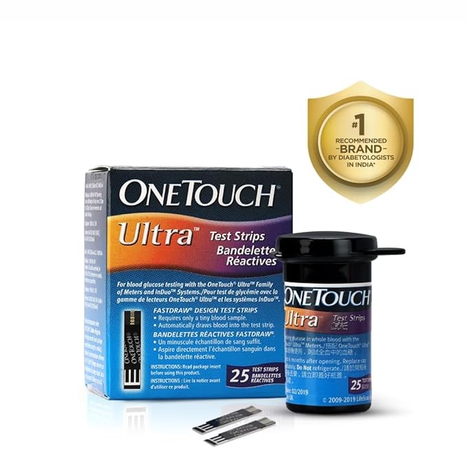 One Touch Ultra Blood Glucose Strip 50's Pack