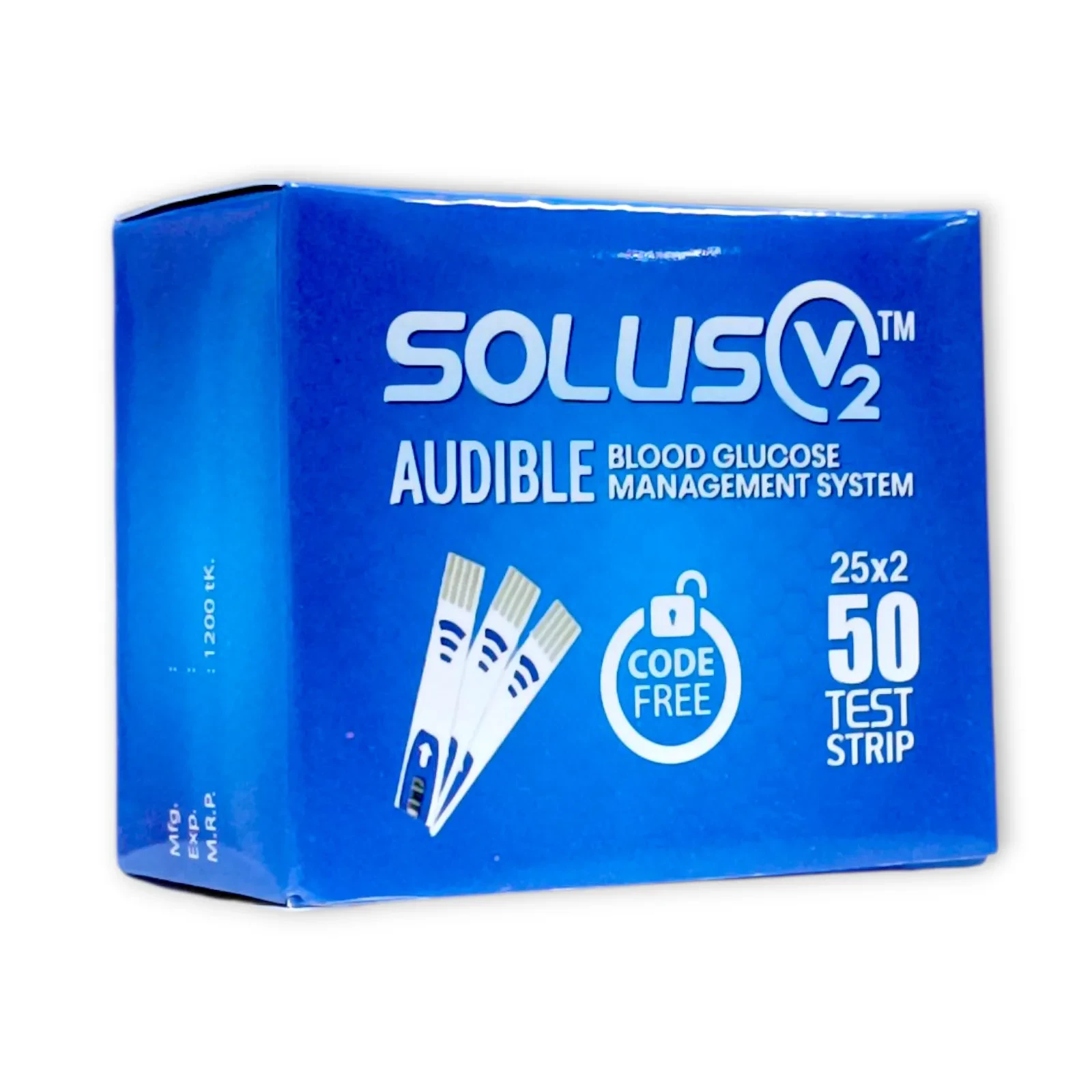 Solus V2 Blood Glucose Test Strips