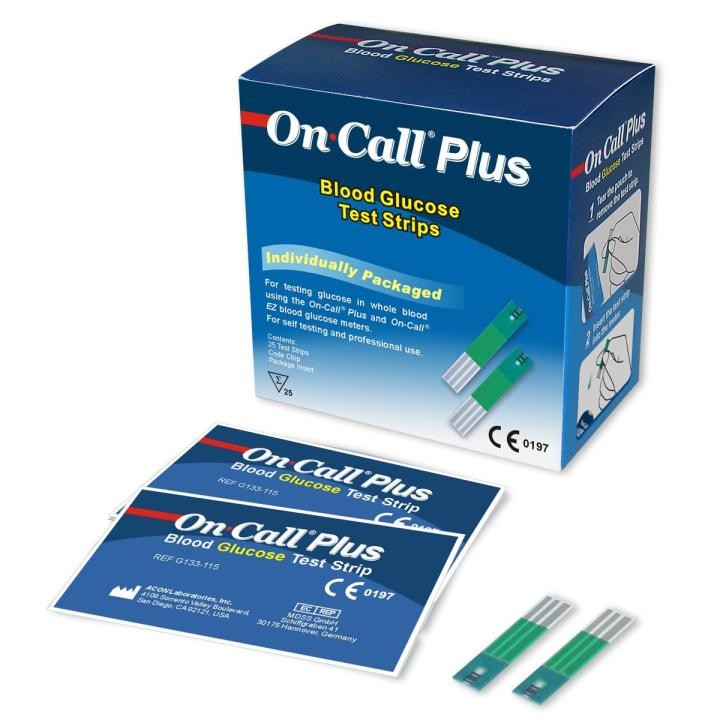 On Call Plus Blood Glucose Test Strip 50 pcs
