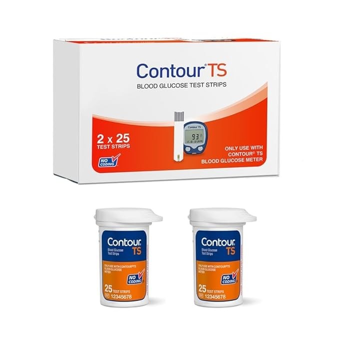 Contour TS Blood Glucose Strips (50’s) Box