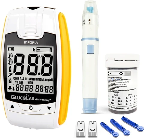 GlucoLab Blood Glucose Monitoring System
