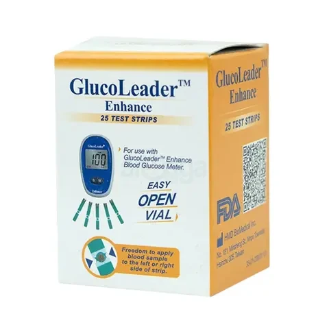 GlucoLeader Enhance Blood Glucose Meter Set (Blue)