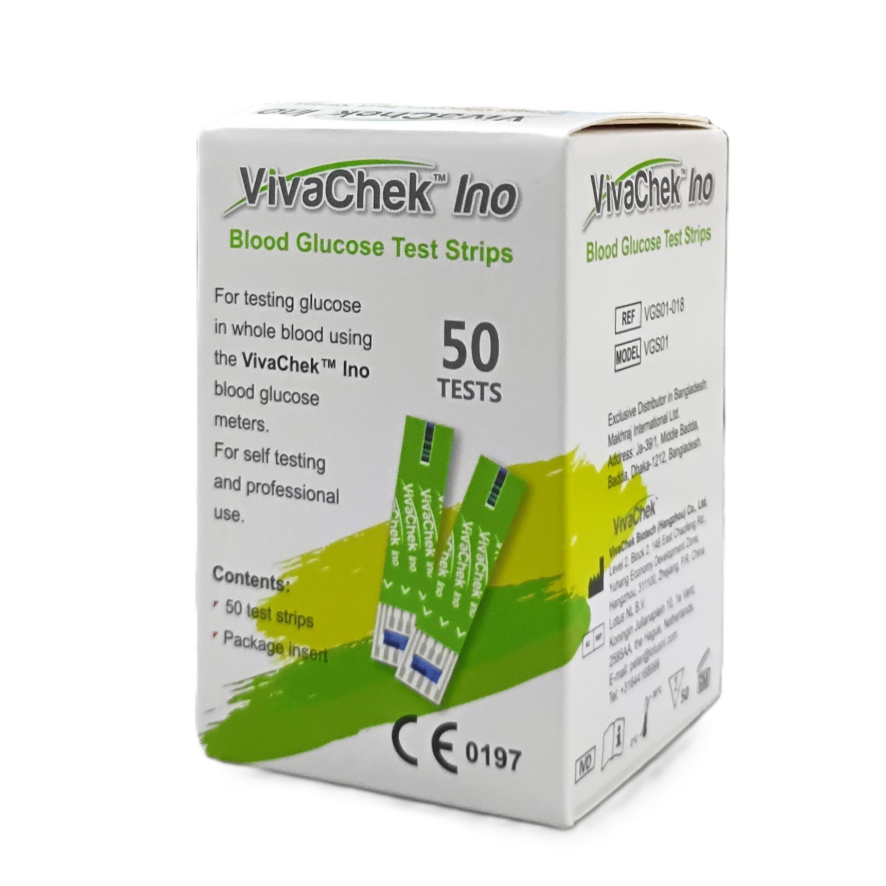 VivaChek Ino Blood Glucose Strip 50's Pack