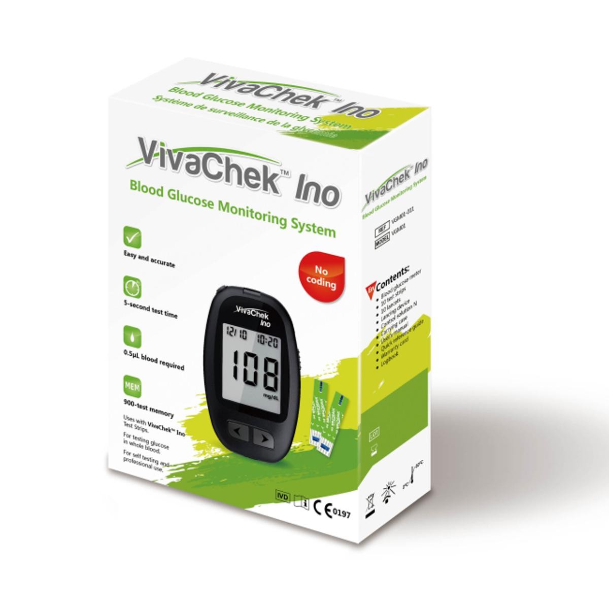 VivaChek Ino Glucose Monitoring System