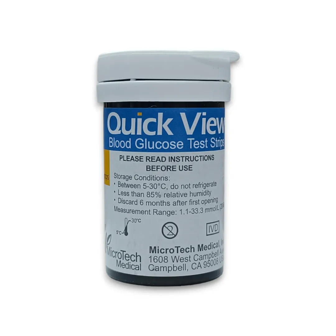 Quick View Glucose Test Strip - 25 pcs
