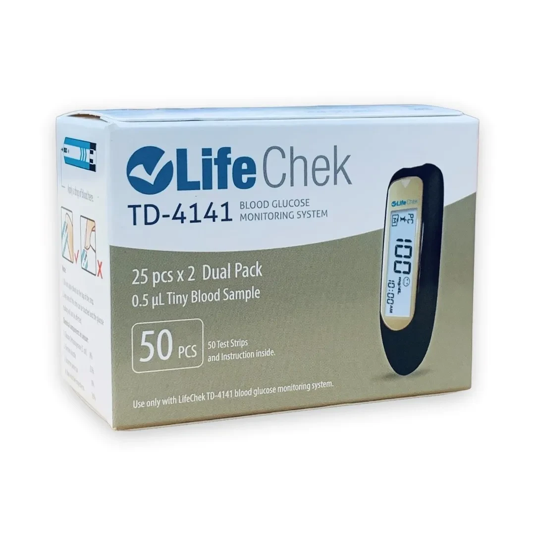 Life Chek TD-4141 Blood Glucose Test Strip - 50 pcs
