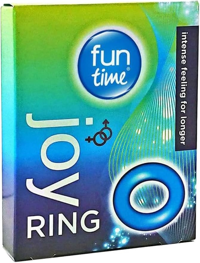 Fun Time Joy Ring Pack of 1 Stretchy Silicone Band Disc Reusable Adult Play