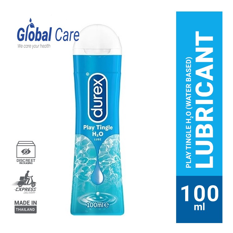 Durex Play Tingle H2O Tingling Lubricant Water Based Lube Gel For Men & Women - 100ml