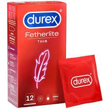 Durex Fetherlite Thin 52mm Condom - 12Pcs Pack(UK From Thailand)