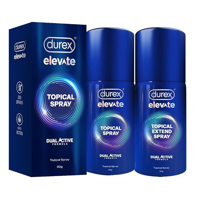 Durex Elevate Climax Delay Spray for Men - 20g