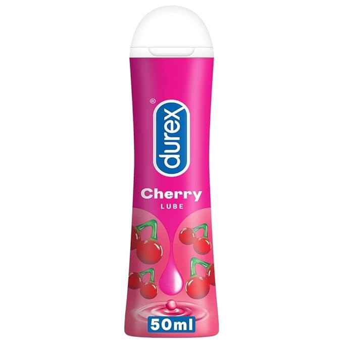 Durex Play Cherry Flavoured Lubricant Gel Water-Based Intimate Lube Gel  - 50ml(Thailand)