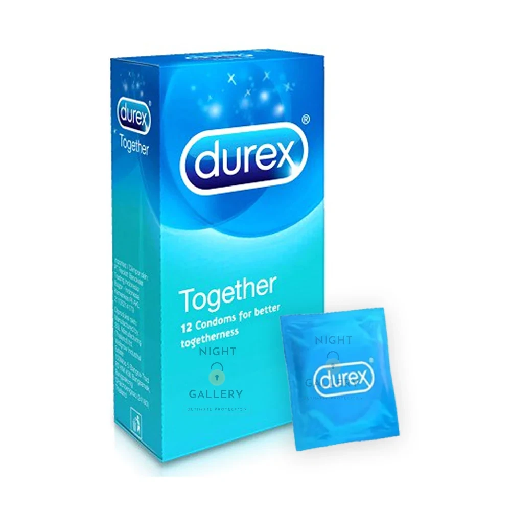 Durex Together Condom For Better Togetherness Condom - 12Pcs Pack (UK)