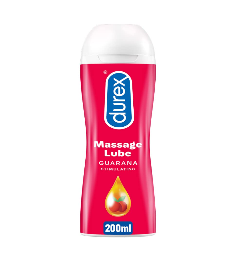 Durex Play 2in1 Massage Lube Gel Stimulating Guarana - 200ml