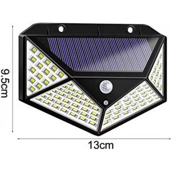 100 LED Smart Solar Light with Motion Sensor LED Wireless Weatherproof Light