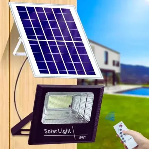 200W Solar Street Light Waterproof, 16ft Wire 20000LM LED Flood Lights Outdoor, Automatic Dusk to Dawn Solar Lights Outdoor for Outside Garden Yard Path Parking Lot