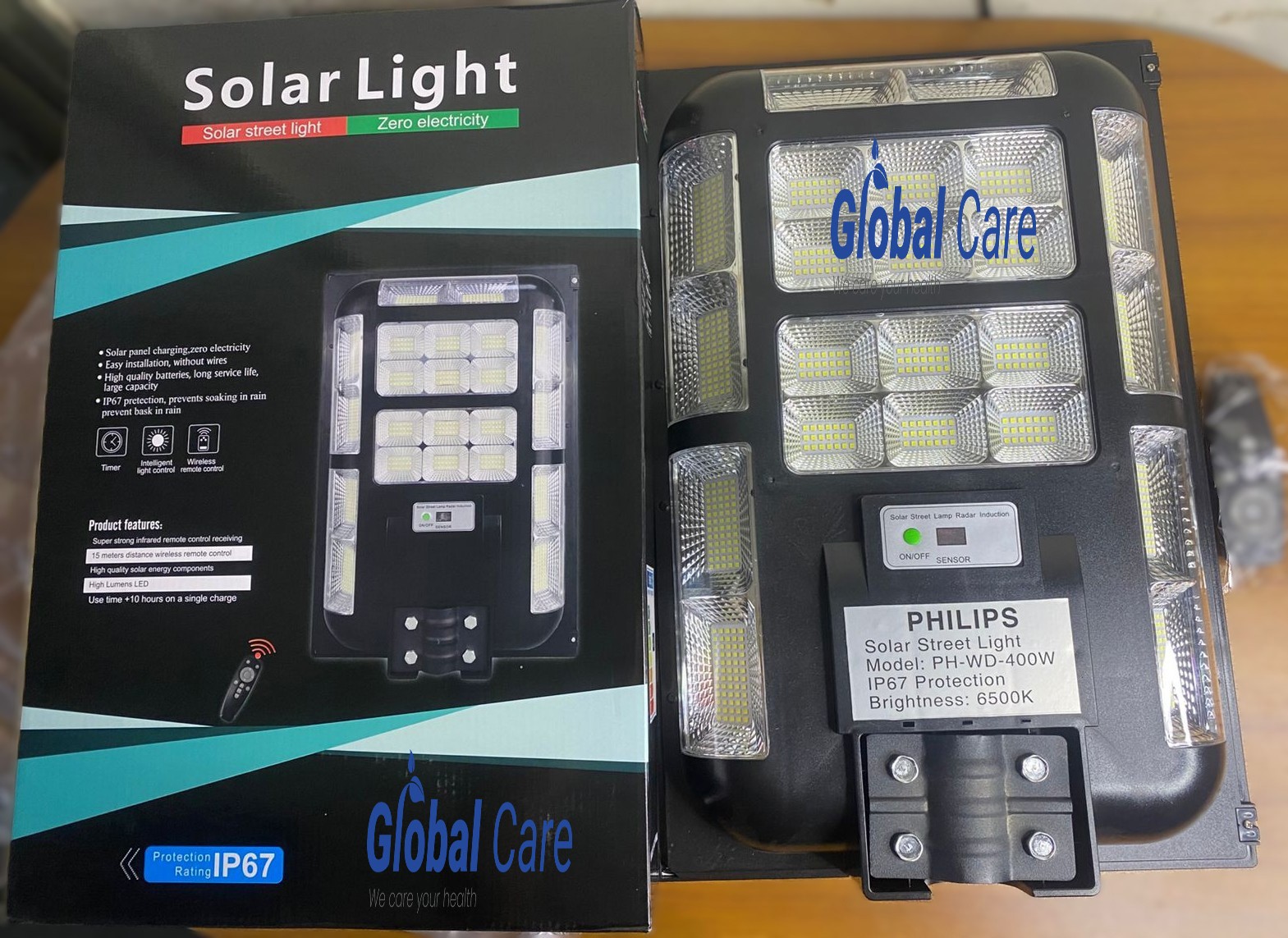 PHILIPS SOLAR STREET LIGHT PH-WD-400W