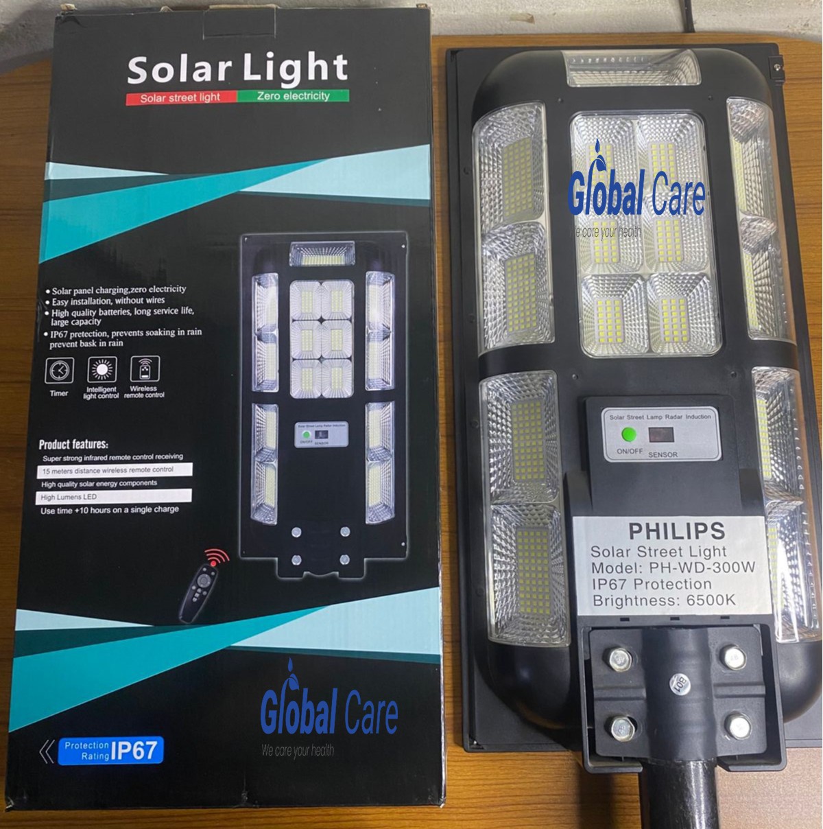 Philips Modern Solar Street Light with -300 watt