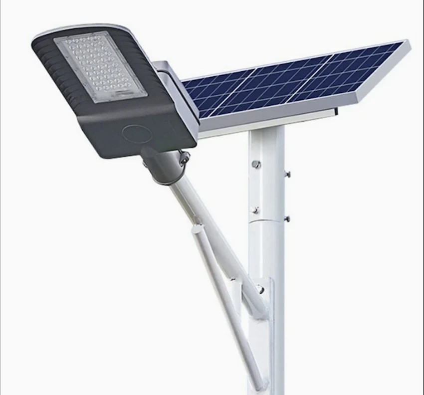 Solar Lights Outdoor Street Waterproof Aluminum LED  Super Bright Separate Solar Street Light with inbuilt battery
